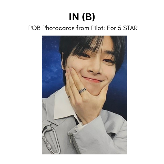 Stray Kids POB Photocards from Pilot: For 5STAR