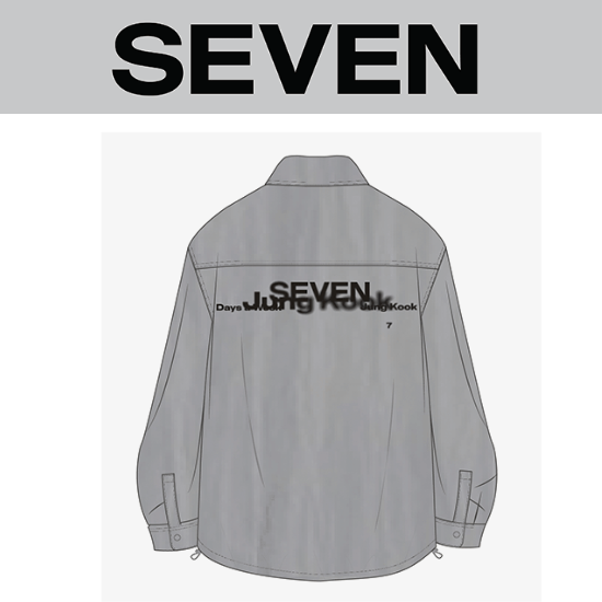 BTS Jungkook SEVEN Shirt