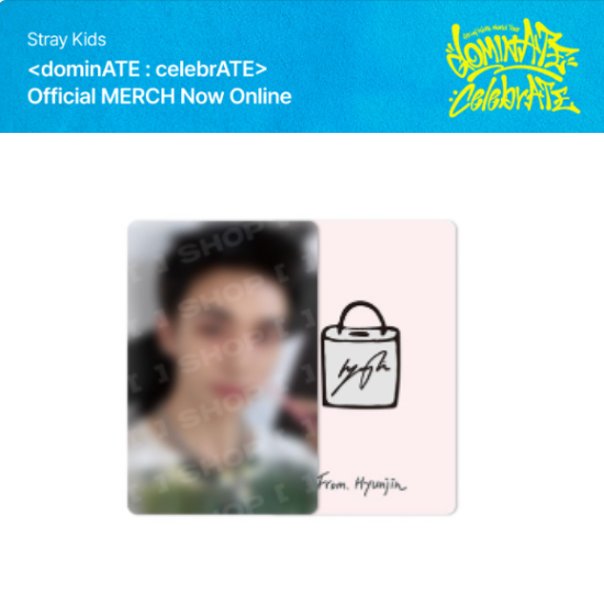 Stray Kids NECKLACE by Hyunjin - celebrATE PRE-ORDER