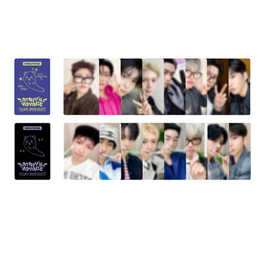 Ateez Tiny Mystery Random Photocard Pack