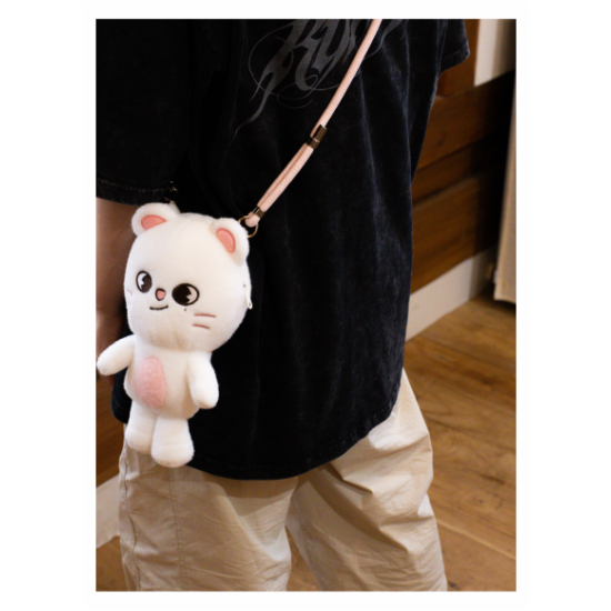 SKZOO PLUSH CROSS BAG - RUN IT
