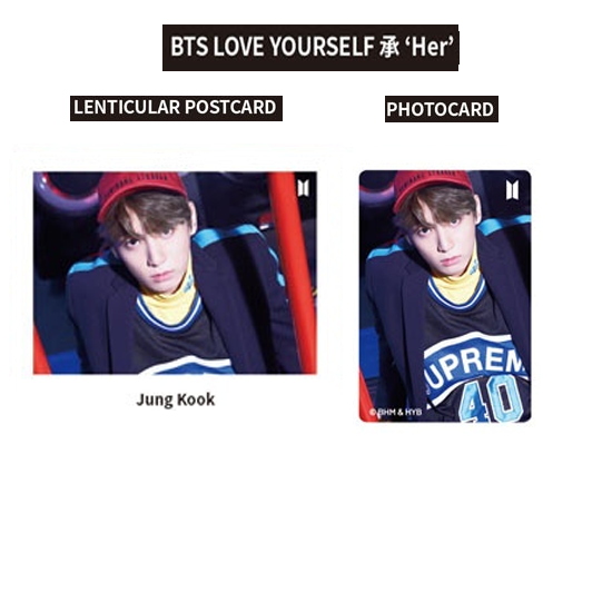BTS LENTICULAR POSTCARD VER.2