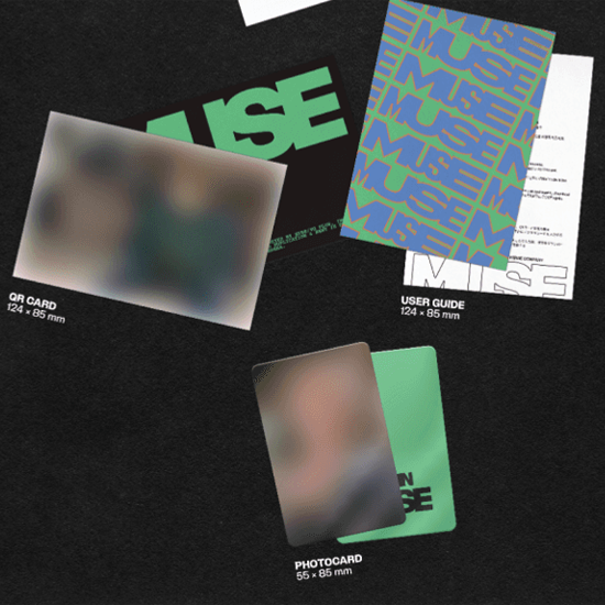 BTS Jimin 'MUSE' (Set) + 'MUSE' (Weverse Albums ver.) Set (With Weverse POB)