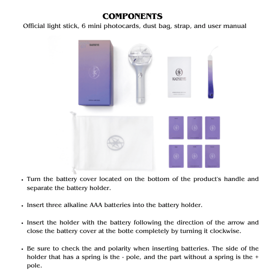 KATSEYE Official Lightstick