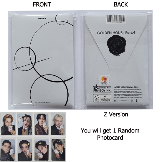 Ateez GOLDEN HOUR Part 4 PocaAlbum