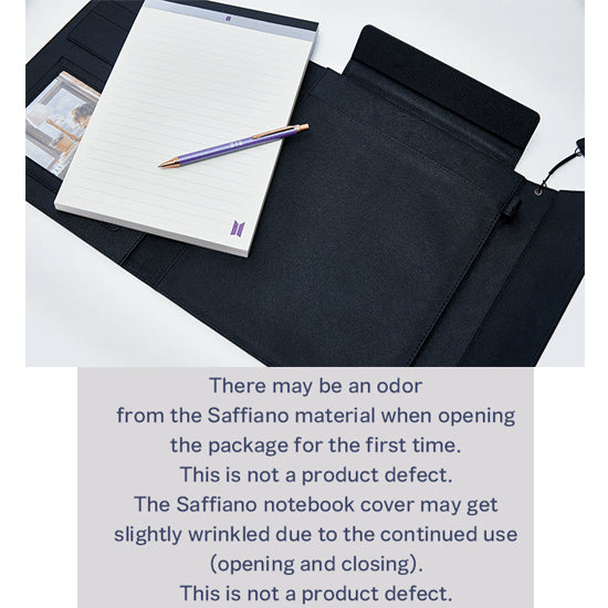 BTS SUGA Black Note & Cover Set