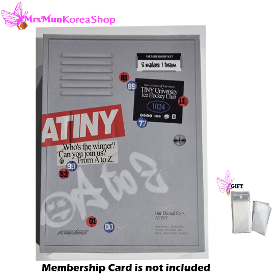 Ateez Atiny 5th Membership Kit (No Membership Card) – MrsMunKorea Shop Ateez Atiny 5th Membership Kit (No Membership Card) – MrsMunKorea Shop