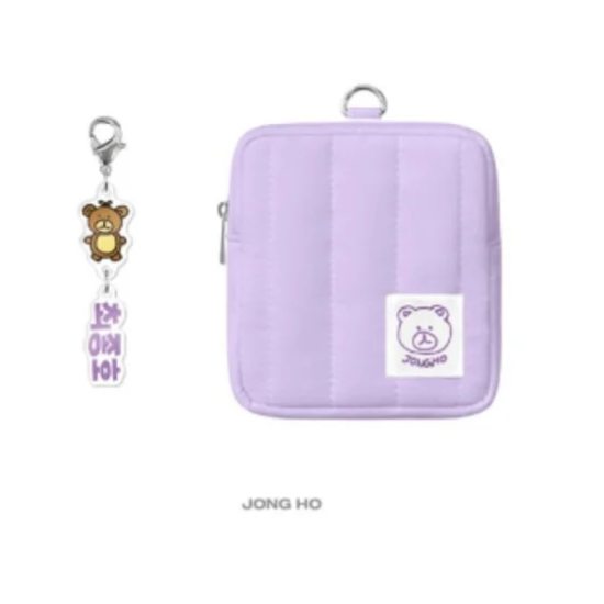 Ateez Keyring Mini Pouch ( 2025 Finale in Seoul )