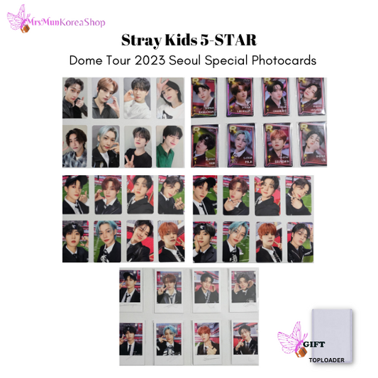 Stray Kids 5-STAR Dome Tour 2023 Seoul Special Photocards