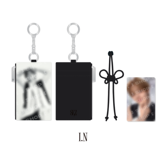 Stray Kids CARD HOLDER KEYRING - RUN IT