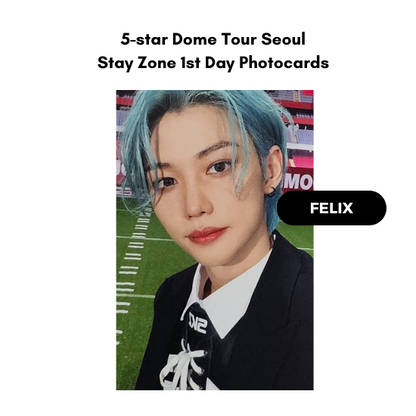 Специальные фотокарточки тура Stray Kids 5-STAR Dome Tour 2023 в Сеуле