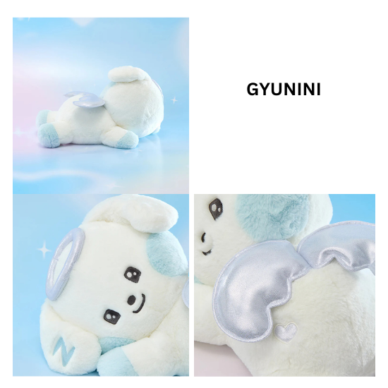 Zerobaseone Zeroni Angel Big Lying Plush