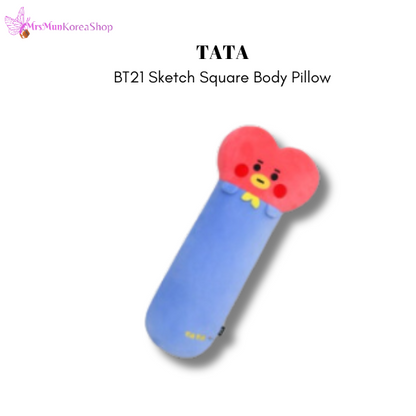 BT21 Квадратная подушка для тела Sketch