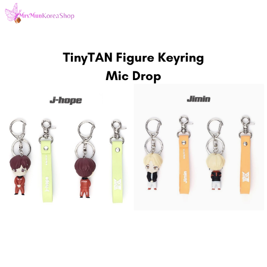 TinyTAN Figure Keyring Mic Drop
