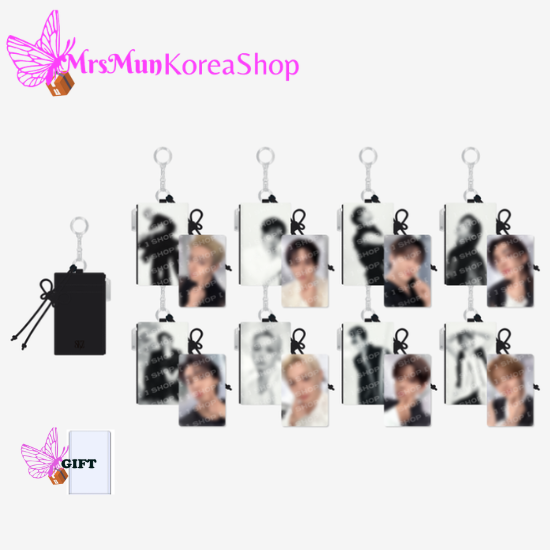 Stray Kids CARD HOLDER KEYRING - RUN IT