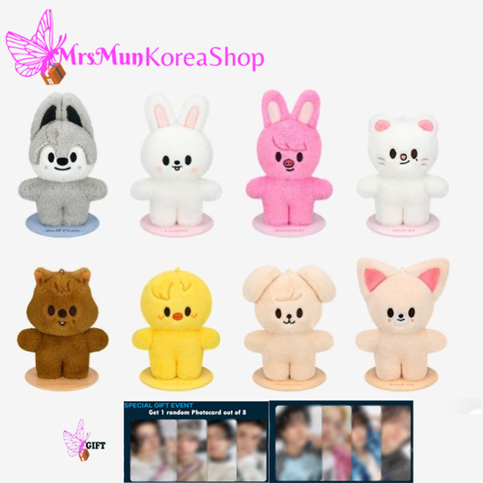 Stray Kids Skzoo Plush Standing - celebrATE ( Photocard from Online) PRE-ORDER