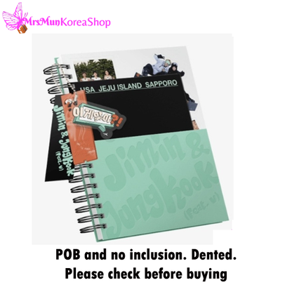 BTS J and J Photobook Dented