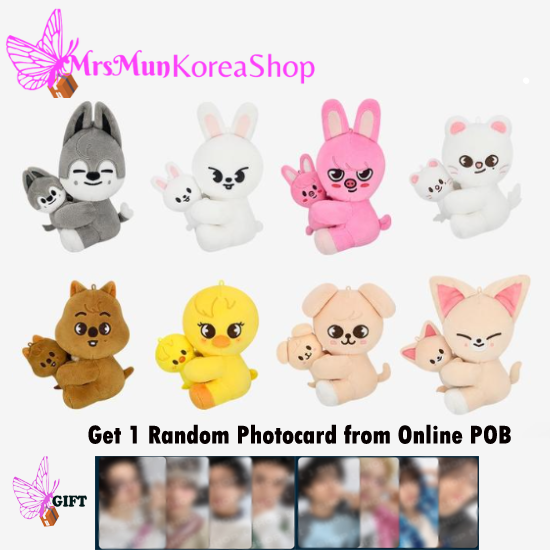 Stray Kids Skzoo Magnet Plush Set  - celebrATE ( Photocard from Online) PRE-ORDER
