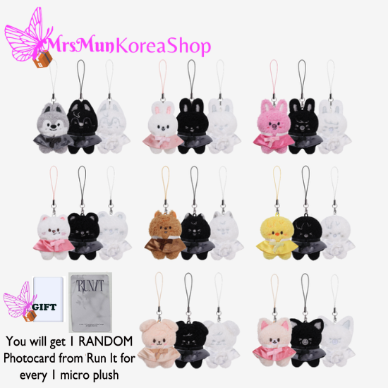 Stray Kids Skzoo Secret Plush Micro Ver  - Run it
