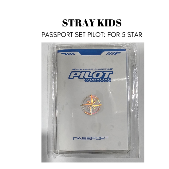НАБОР ПАСПОРТА Stray Kids Пилот: Для 5 звезд