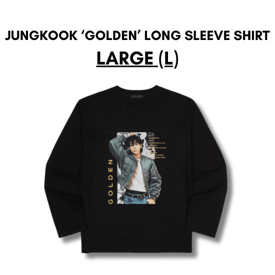 BTS Jungkook Golden Long sleeve Shirt – MrsMunKorea Shop
