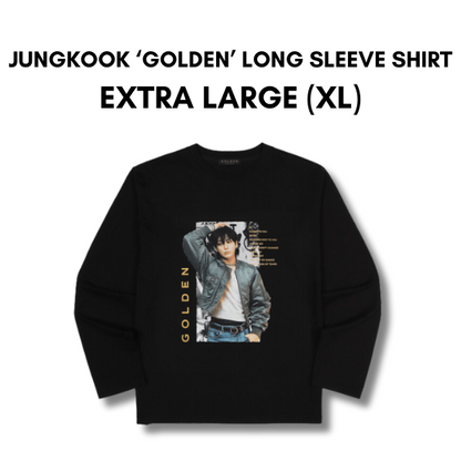 BTS Jungkook Golden Long sleeve Shirt