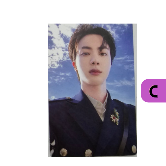 BTS JIN Photo-folio Photocards ONLY