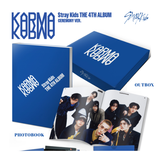 Stray Kids Album KARMA Lucky Draw (Ceremony or Hooray Version)