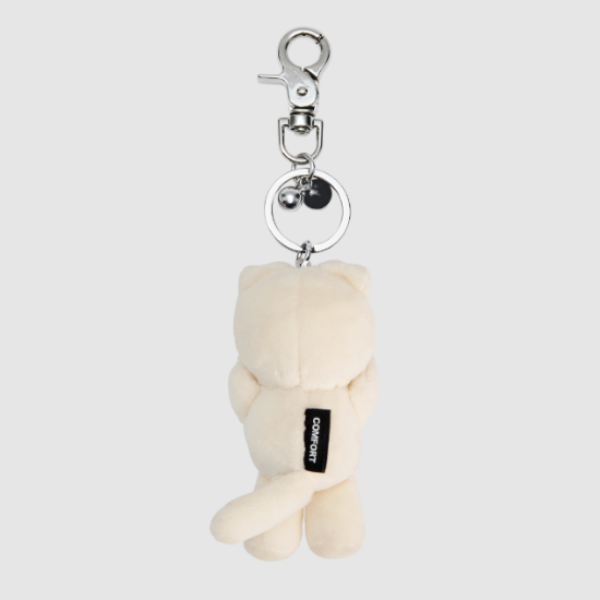 COMFORT MUNK Key Ring Ivory – MrsMunKorea Shop COMFORT MUNK Key Ring Ivory – MrsMunKorea Shop