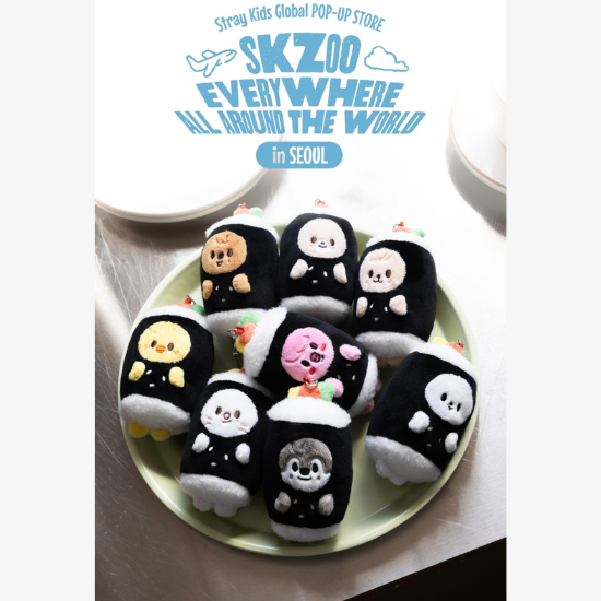 Stray Kids Skzoo Keyring Seoul Ver (Kimbab Skzoo)