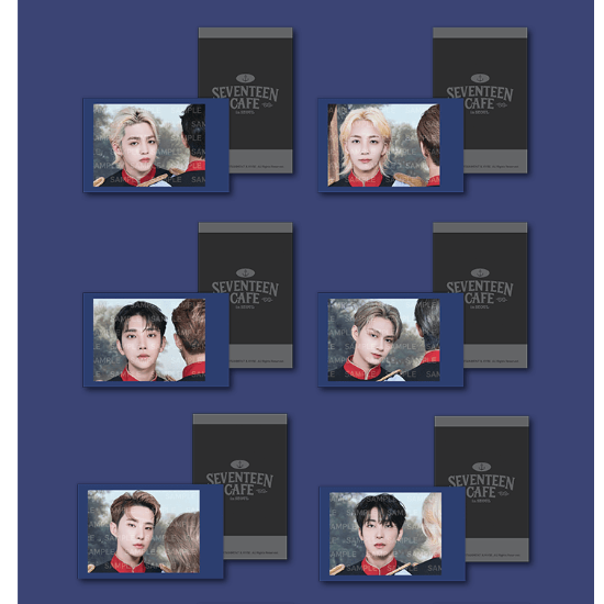 Seventeen Cafe in Seoul Instant Photo Set