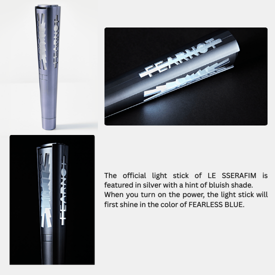 LE SSERAFIM Official Lightstick – MrsMunKorea Shop LE SSERAFIM Official Lightstick – MrsMunKorea Shop