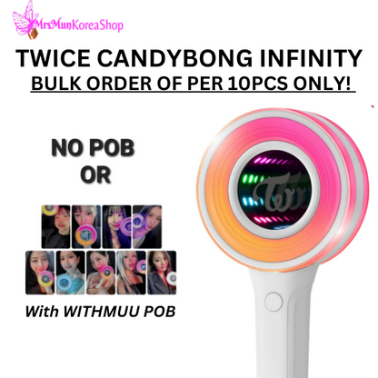 TWICE CANDYBONG INFINITY BULK ORDER (1 order is 10pcs) (Limited offer)