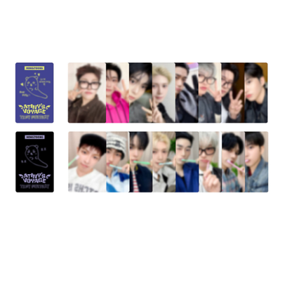 Ateez Tiny Mystery Random Photocard Pack