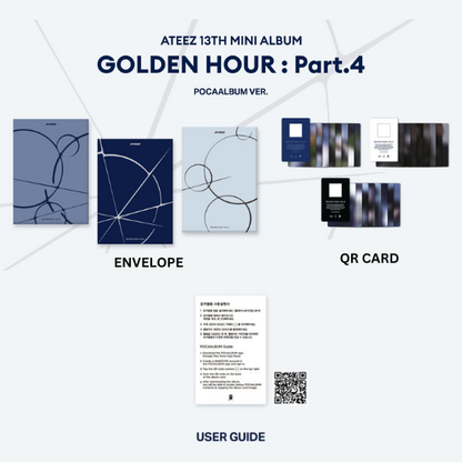 Ateez GOLDEN HOUR Part 4 PocaAlbum