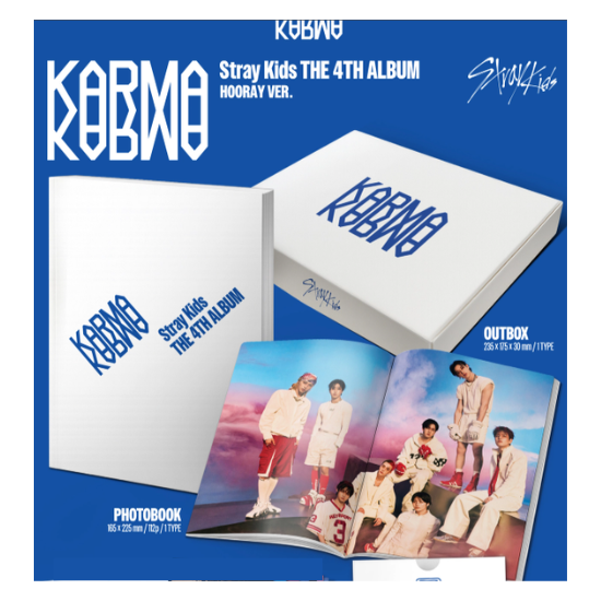 Stray Kids Album KARMA Lucky Draw (Ceremony or Hooray Version)