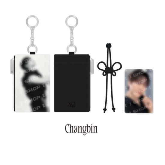 Stray Kids CARD HOLDER KEYRING - RUN IT
