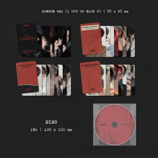 ATEEZ GOLDEN HOUR : Part.3 ‘In Your Fantasy Edition’ (Limited)