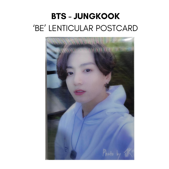 BTS BE Lenticular Postcard and Photocard