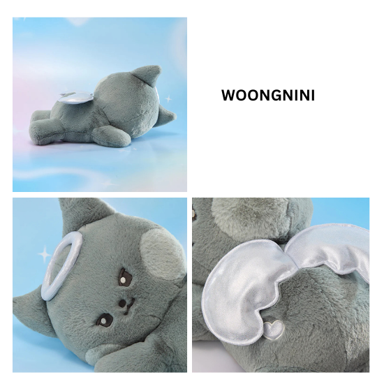 Zerobaseone Zeroni Angel Big Lying Plush