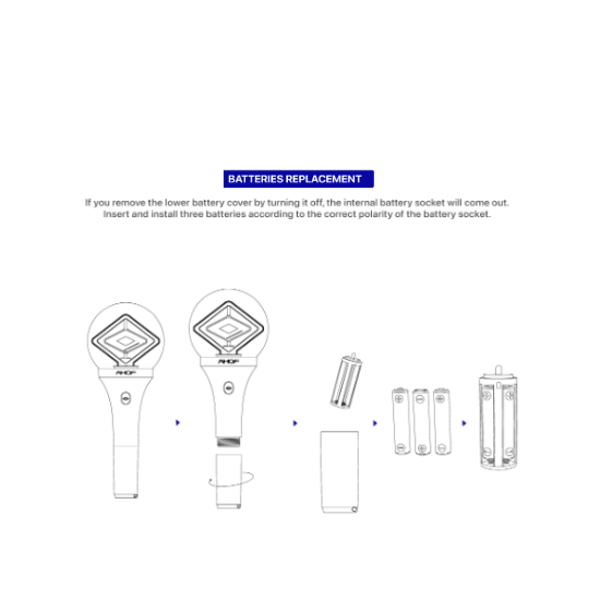 AHOF Official Lightstick