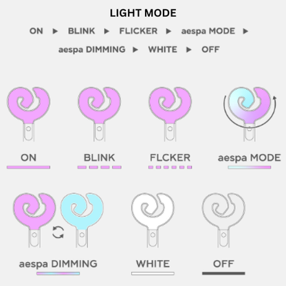 Aespa Official Fanlight Ver2