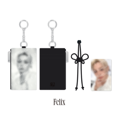 Stray Kids CARD HOLDER KEYRING - RUN IT