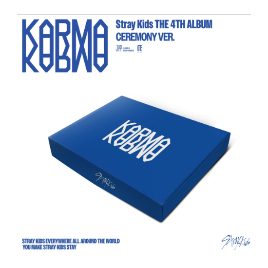 Stray Kids Album KARMA Lucky Draw (Ceremony or Hooray Version)
