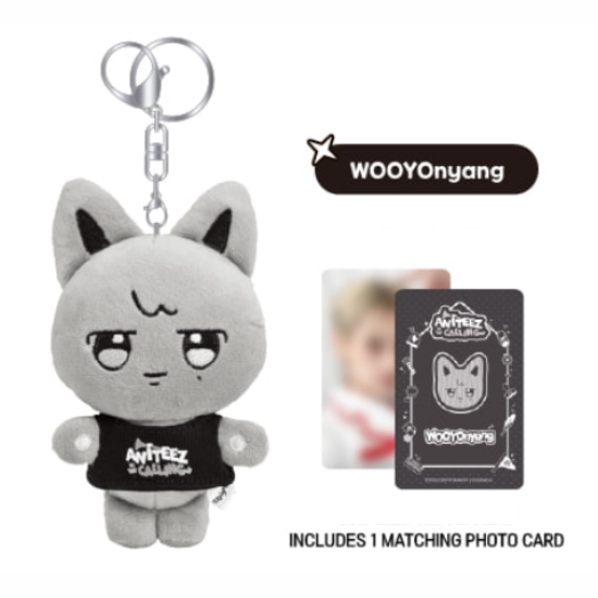 Ateez  The Calling Aniteez Plush Keyring