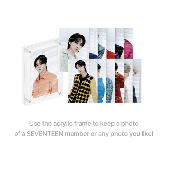Seventeen Follow Acrylic Frame
