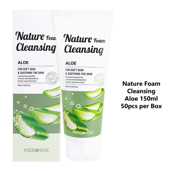 Foodaholic Nature Foam Cleansing 150ml (Per Box Order Only)