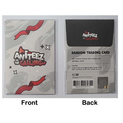 Ateez Aniteez In The Calling Random Trading Card