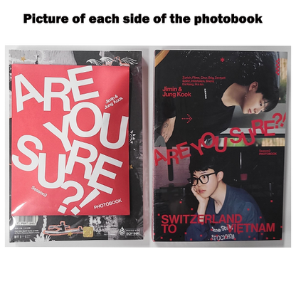 BTS Jimin x Jung Kook <Are You Sure?! Season2> PHOTOBOOK