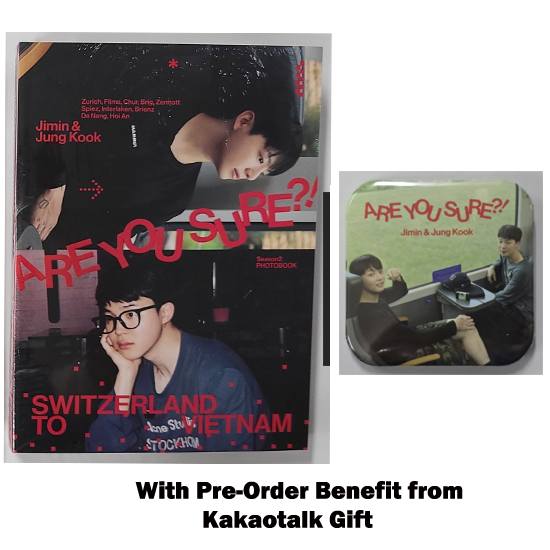 BTS Jimin x Jung Kook <Are You Sure?! Season2> PHOTOBOOK